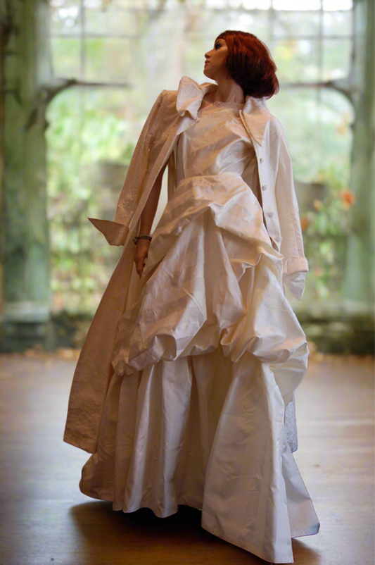 Vintage Silk Empress Coat