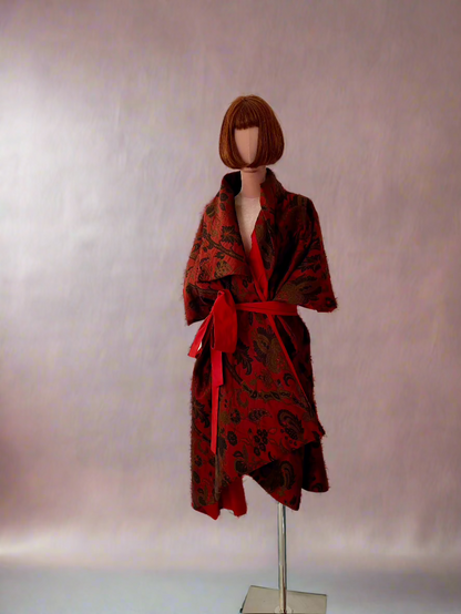 Couture Fabric Kimono style Coat