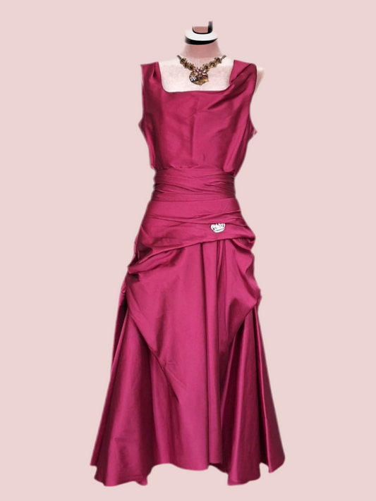 Elizabeth Style Dress  with my signature pleats,Wedding,Party,Evening dress