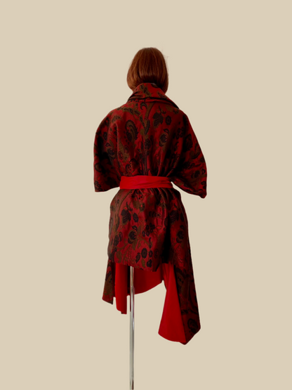 Couture Fabric Kimono style Coat