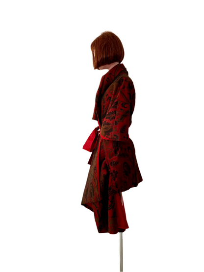 Couture Fabric Kimono style Coat