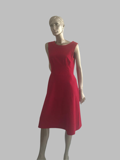 Crimson Grace , A-line Red Mix fibres Day/Party dress