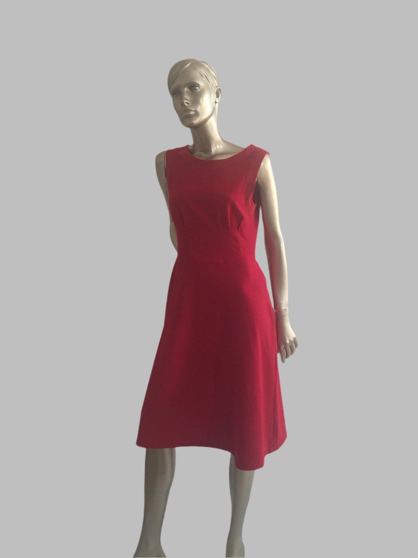 Crimson Grace , A-line Red Mix fibres Day/Party dress