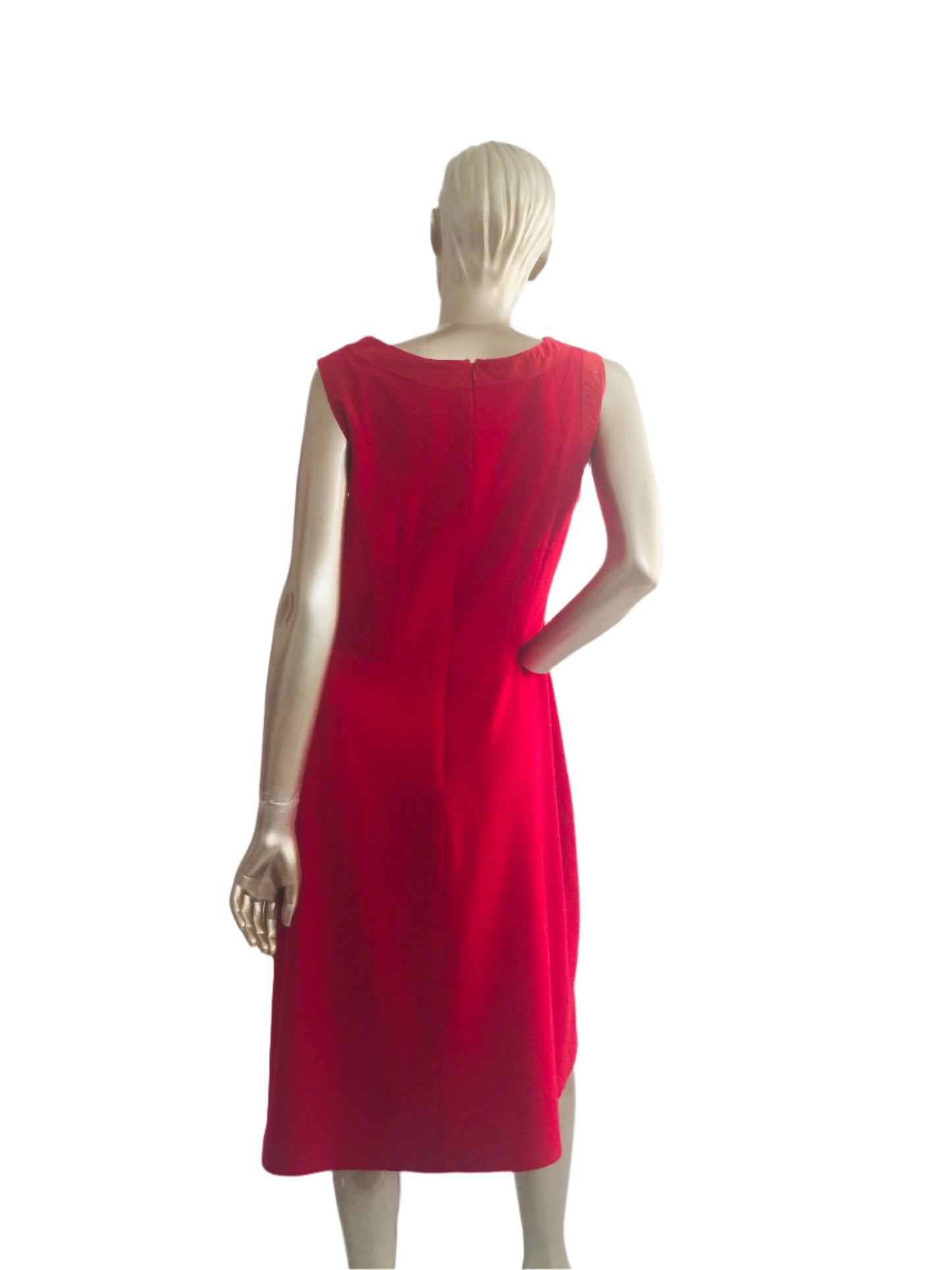 Crimson Grace , A-line Red Mix fibres Day/Party dress