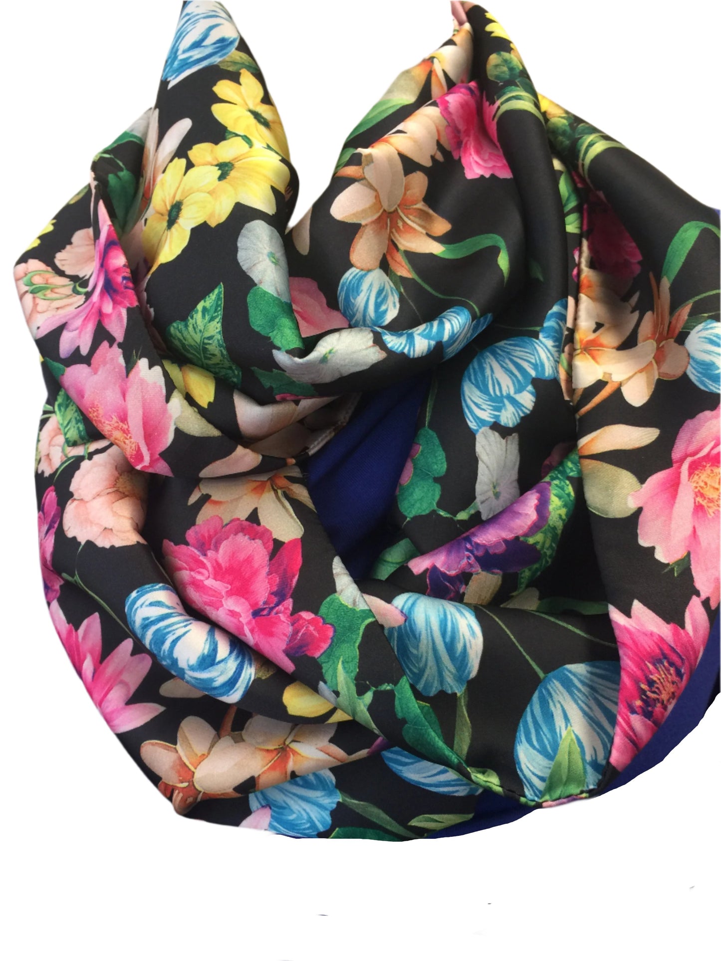 Infinity scarf,Multi Print Flawer Infinity  Scarf