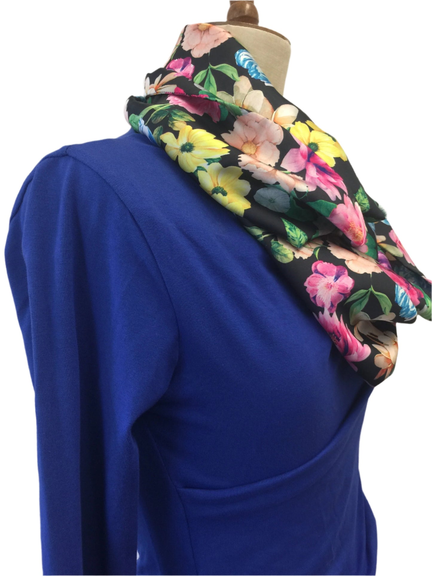 Infinity scarf,Multi Print Flawer Infinity  Scarf