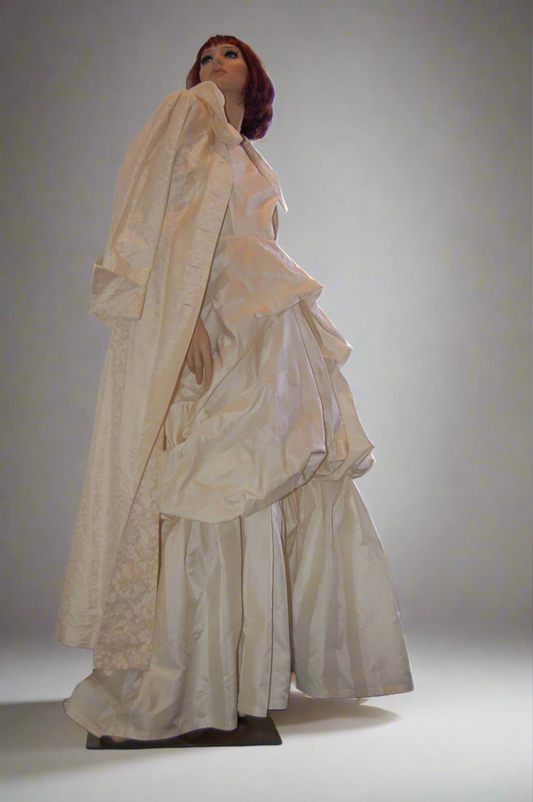 Vintage Silk Empress Coat