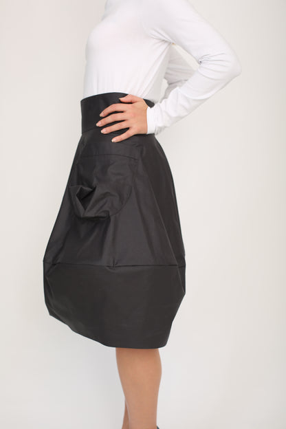 Rain proof skirt ,Bubble skirt ,Waterproof skirt ,Skirt with pockets ,Boho style skirt