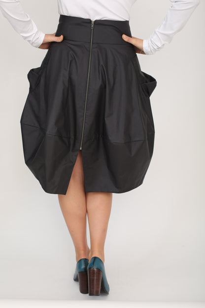 Rain proof skirt ,Bubble skirt ,Waterproof skirt ,Skirt with pockets ,Boho style skirt