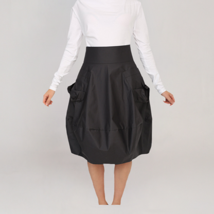 Rain proof skirt ,Bubble skirt ,Waterproof skirt ,Skirt with pockets ,Boho style skirt