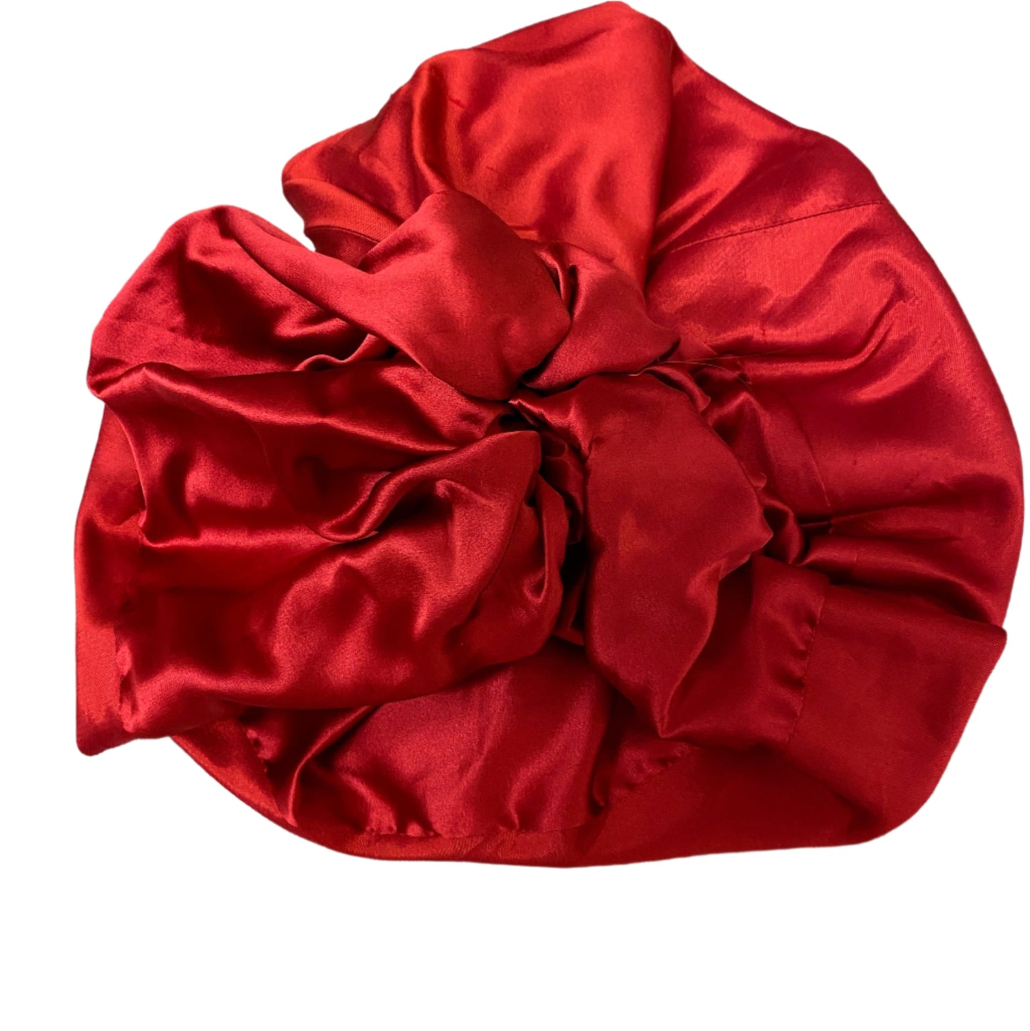 Red  Silk Hair Scrunchie s.Giant Luxury Silk Hair Accessories 